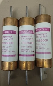 *lot of 3* Ferraz Shawmut / Gould TRS300R *Excellent Condition* - Picture 1 of 2
