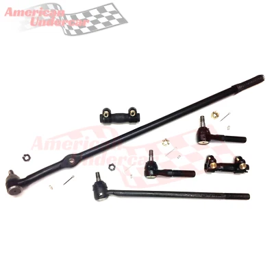 1990 - 1997 Ford F350 XRF Tie Rod Drag Link Steering Kit RWD - Image 1 of 4