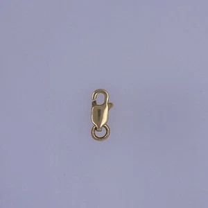 14k Yellow Gold Lobster Claw Necklace Clasp - Picture 1 of 1