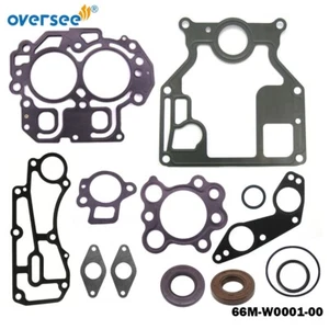 66M-W0001-01 Power Head Gasket Kit For Yamaha 4T 9.9-15HP Outboard 27-835427A00 - Picture 1 of 5