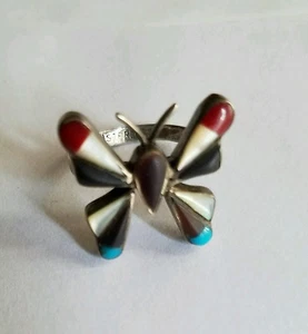 Silberring Schmetterling - Bild 1 von 4