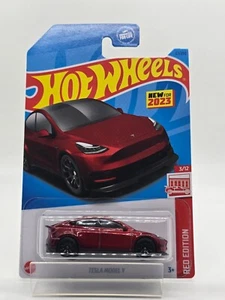 2023 Hot Wheels Tesla Model Y Red Edition Target Release - Picture 1 of 8