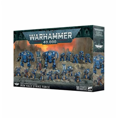 Marines Espaciales - WARHAMMER 40K - Iron Halo Strike Force - Nuevo/Sellado - 18 Minis Foto 1 de 2
