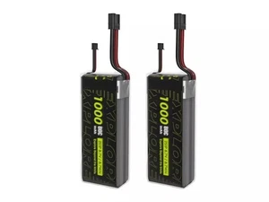 Flywoo Explorer 1000mAh HV 2S 80C LiPo Battery (2pcs) - Picture 1 of 3