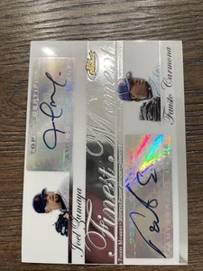 2007 Finest #DRFA-ZC Zumaya Carmona Rookie Finest Autographs Dual #/74 - Picture 1 of 2