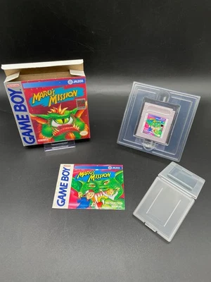Maru*s Mission - Game Boy Classic -OVP- DMG-QJ-USA- TOP Zustand - Bild 1 von 4