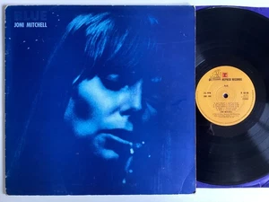 Joni Mitchell, Blue VINYL L.P 1971 U.K 1st pressing A1 B1 blue inner sleeve ) - Picture 1 of 7