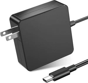 45W Type C AC/DC Adapter Compatible with Sagemcom SAG Fast 5688W Internet... - Photo 1/5