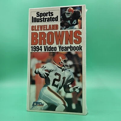 1994 Cleveland Browns Video Yearbook, VHS, NFL Films, Recaps 1994 Season SEALED Foto 1 de 3