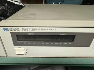 HP- AGILENT 6632A 20V/ 5A, 100W SYSTEM DC POWER SUPPLY - Picture 1 of 4