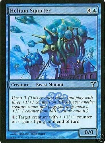 MTG - Dissension - Helium Squirter - 2X - Foil - NM - Image 1 of 1