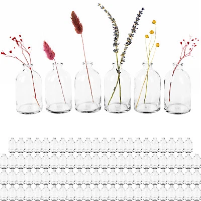 Hochzeit Saal Raum Deko Paket [ 88 STÜCK Mini Vasen ] Väschen kleine Blumenvase - Bild 1 von 4