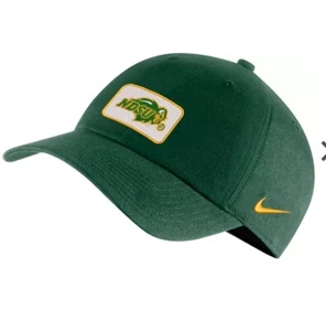 Nike Men's North Dakota State Bison Green Heritage86 Logo Adjustable Hat - Picture 1 of 6
