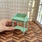 Doll House Miniatures 1:12 Scale Vintage Furniture Cabinet Table Accessorie Wood