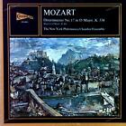 Mozart - March In D Major, K. 445; Divertimento No. 17, K. 334 LP .
