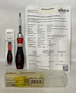 Wiha 28507 TorqueFix Handle Pre-Set Driver 10 in/lbs. - Picture 1 of 5