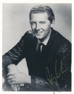Fotografía vintage firmada por Jerry Lee Lewis - Imagen 1 de 1