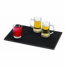 Tappetino Bar Nero 45x30 cm in Gomma | Cocktail Barman Bar