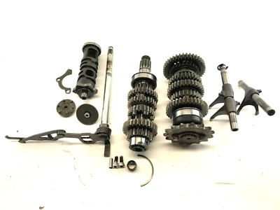 TRANSMISIÓN 88-07 KAWASAKI NINJA 250R ENGRANAJES COMPLETOS PERNOS MOTOR OEM Foto 1 de 3