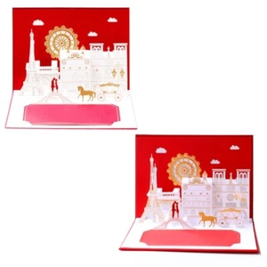 Happy Anniversary Romantic Wedding Day Greeting Cards 3D Personality Confession - Picture 1 of 9