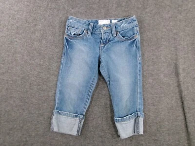 Old Navy Jean Youth 6 Blue Capris Causal Light Wash Vintage Y2K - Изображение 1 из 4