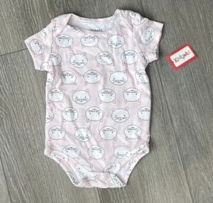 Gatito Kidgets ~ Una pieza a presión talla 6/9 meses niñas *NUEVO CON ETIQUETAS - Imagen 1 de 4