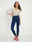 Rockmans - Womens Jeans - Blue Jeggings - Solid Cotton Leggings - Fashion Pants