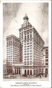 Hibernia Bank Gebäude New Orleans Louisiana Postkarte - Bild 1 von 2
