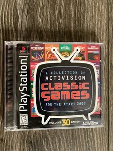 Sony PlayStation PS1 Activision Classic Games for the Atari 2600 30 Games - Picture 1 of 3
