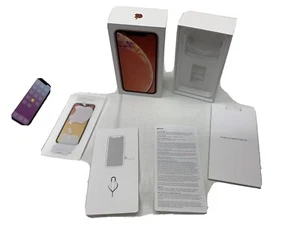 Apple iPhone XR Empty Box 64GB Pink - Empty Box Only - Phone NOT Included - Picture 1 of 6