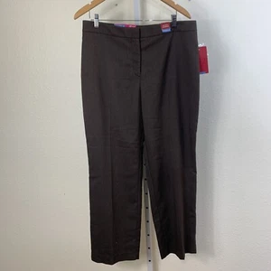 NWT 212 Collection Petite Women's Pants Size 16P Classic Fit Birdseye Print - Picture 1 of 12