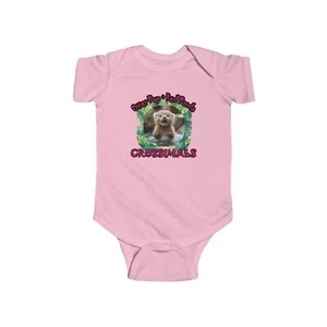 Body de jersey fino infantil Otter Pup Red Panda Cross - Imagen 1 de 9