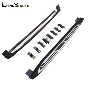 Side Steps Running Boards Fits for Jeep Compass 2017-2024 Nerf Bar Pedals - Bild 1 von 3