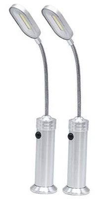 Luces de parrilla de barbacoa base magnética luces LED súper brillantes - 360 grados flexible  Foto 1 de 4