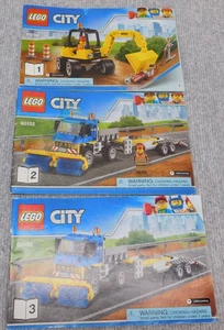 Lego City Manuel / Livre d'instructions 60152 Livres 1,2 et 3 - Photo 1/10