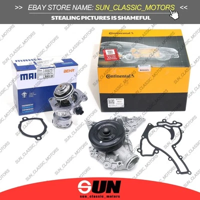 Termostato MAHLE y bomba de agua Continental para Mercedes C350 C300 E350 ML350 Foto 1 de 4