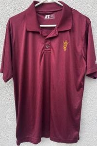 Russell Athletics Arizona St Sun Devils Golf Polo weinrot Large - Bild 1 von 7