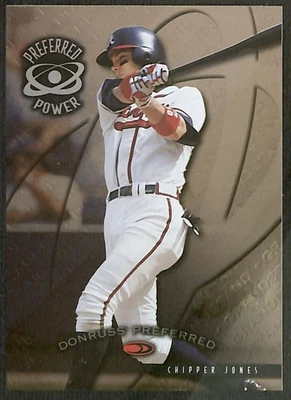 Donruss Preferred #174 1998 Chipper Jones Atlanta Braves Foto 1 de 2