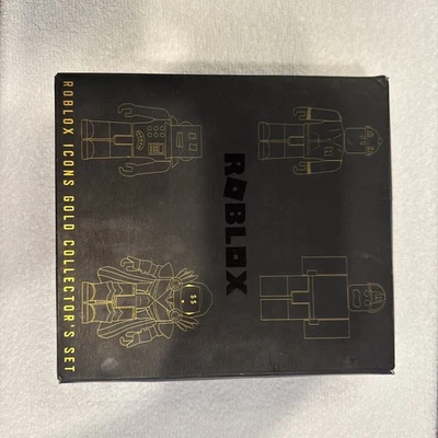 Roblox Icons Gold Collector’s Set-NUEVO EN CAJA ABIERTA- Nunca sacado de caja Foto 1 de 4