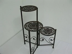 Metal Planta para Escaleras Estantería Flores Florero Mesa para Flores - Imagen 1 de 1