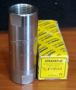 Strataflow 3/4" 3385RB Edelstahl Rückschlagventil - Bild 1 von 5