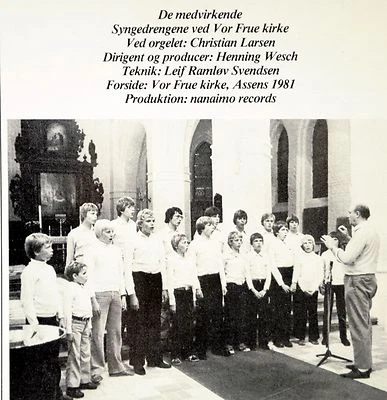 VERY RARE PROMO WL BOYS CHOIR Die ASSENS SÄNGERKNABEN DANEMARK BACH  LP NM - Bild 1 von 4