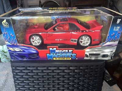 1:18 Muscle Machines 2000 Nissan Skyline GT-R - Image 1 of 4
