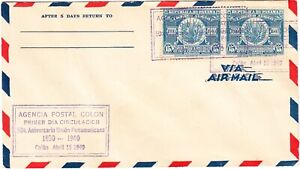 PANAMA cover postmarked 15 April 1940 - FDC Pan American Union - 50th