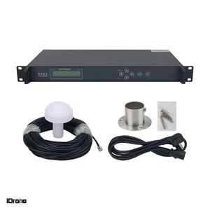 NTP Server Network Time Server GPS Beidou + 30M/98.4FT Mushroom Antenna + Base - Picture 1 of 8