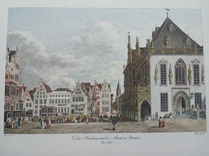 Bremen 1820, Wangerooge 1840, Stadt Norden 1845 - Bild 1 von 2