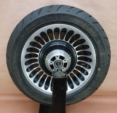 2007-2011 Harley Davidson Road King FLHR roda traseira aro pneu DUNLOP 180/65 B16 - Imagem 1 de 4