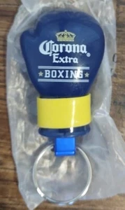 CORONA Extra Boxing Glove Bottle Opener Acrylic Keychain - Picture 1 of 2