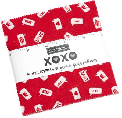 XOXO Moda Charm Pack 42 100% Cotton 5" Precut Fabric Quilt Squares - Image 1 of 2