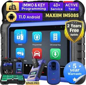 Autel MaxiIM IM508S & XP200 & XP400 Pro Key Programming Diagnostic OBD2 Scanner - Picture 1 of 19